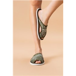 Тапочки женские с пробковой стелькой ЖТПО(пр)