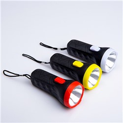 Фонарь ручной "Светлячок", 1 LED, 14.5 х 5.5 х 4 см, микс