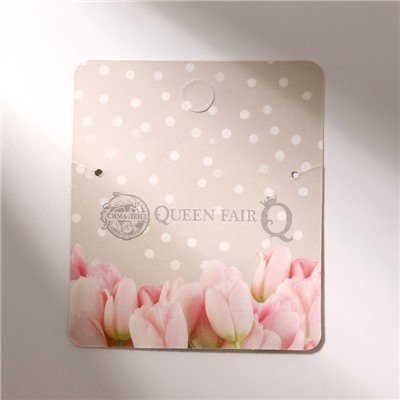 Кулон на цепочке «Стразинка», крупная, белый в серебре, 40 см