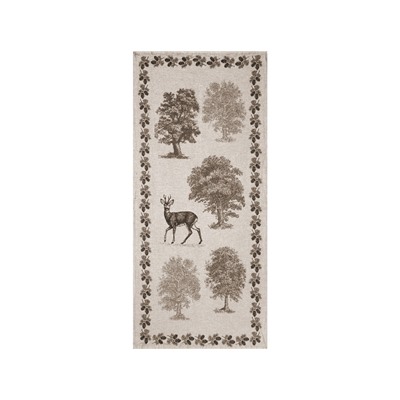 24С93-ШР/у. 50*120 Полотенце "Лесное-2" цв. 3 рис. 198 корич.