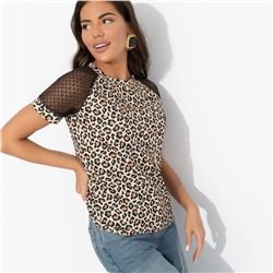 Футболка с анималистичным принтом, Талант перемен (animal)