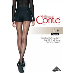 Колготки фантазийные, Conte, Line оптом