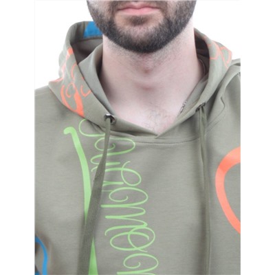 2700 LT. GREEN Толстовка мужская (75% хлопок, 20% полиэстер, 5% спандекс)