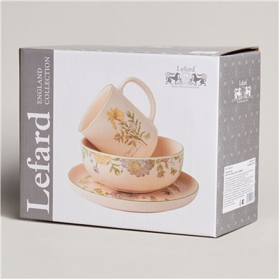 НАБОР ПОСУДЫ LEFARD SPRING FLOWERS 3 ПРЕДМЕТА (КОР=8НАБ)