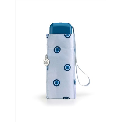 L501-4372 EvilEye (Горошек на белом) Зонт женский механика Fulton