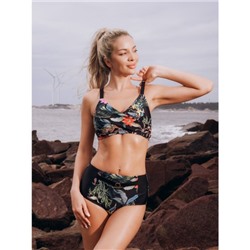 Купальник мягкая чашка + Слипы, Indefini, YBE5030 оптом