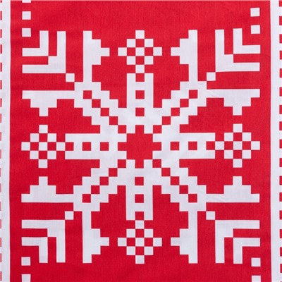 Постельное белье новогоднее LoveLife 1,5сп Christmas ornament 143*215см,150*225см,50*70см-2штуки
