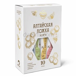 "АЛТАЙСКАЯ ЛОЖКА "АССОРТИ" , 10 ложек по 5 г