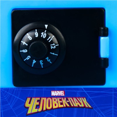Копилка сейф, Человек-паук 8,8 см х 8,8 см х 7,5 см