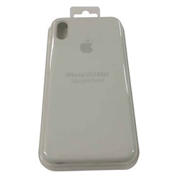 Силиконовый чехол для iPhone XS MAX белый