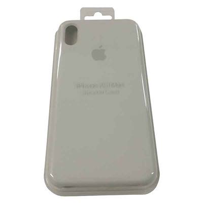 Силиконовый чехол для iPhone XS MAX белый