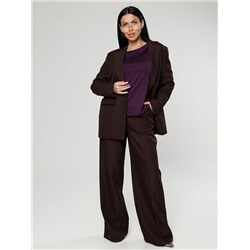 Женский лонгслив Энкар / баклажан