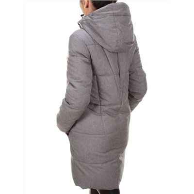 350 GRAY Пальто женское зимнее (200 гр. холлофайбера)