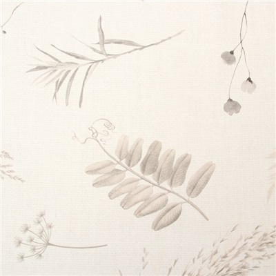Комплект штор для кухни с подхватами Этель Herbarium, 149×180 см - 2 шт.,100% хл, саржа