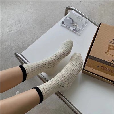 Trend Japanese autumn knee socks, mid-length