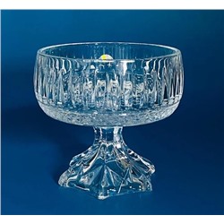 588-637 Конфетница 15см на ножке в под.уп.(х12)Стекло