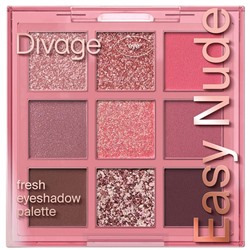 Divage Палетка Теней для век Easy Nude FRESH 9гр