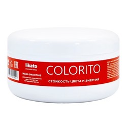 Маска-смузи для восстановления повреждённых волос Colorito, Likato 250 мл.