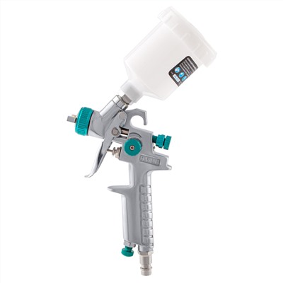 Краскораспылитель AG 810 HVLP, гравитационный, сопло 0.8 мм и 1 мм Stels