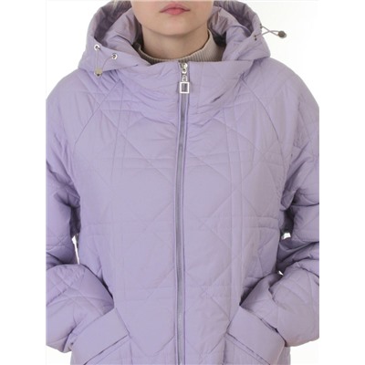 8061 LILAC Куртка стеганная демисезонная женская (100 гр. холлофайбер)