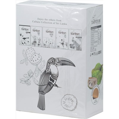 TARLTON. Soursop Black tea 250 гр. карт.пачка