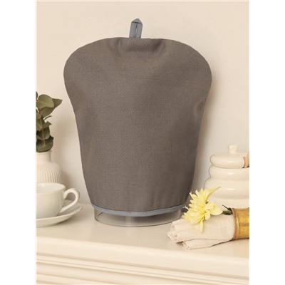 Грелка на чайник Этель Home collection grey 28×28 см, 45% лён, 55% хлопок