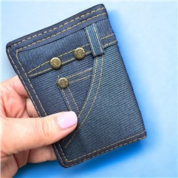 Кошелек джинсовая подростковая