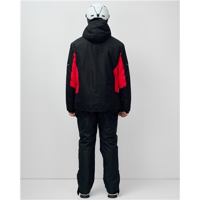 Горнолыжный костюм мужской зимний красного цвета 07715Kr