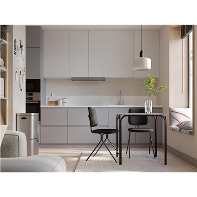 Доска сервировочная Marm, 21,5х33,5 см, белый мрамор/акация