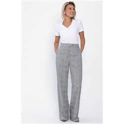 Брюки Брайн (серые/клетка) Б14105-34М