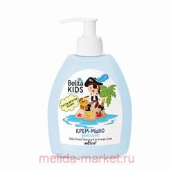 Белита Belita Kids Для мальчиков Детское крем-мыло Тутти-Фрутти-Банан, 300мл