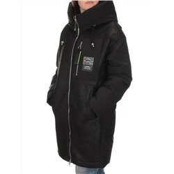 C1062 BLACK Куртка зимняя женская (200 гр. холлофайбера)