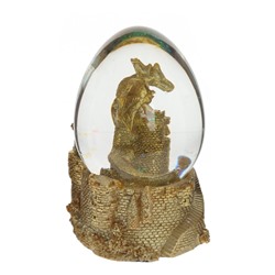 Фигурка декоративная в стекл.шаре "Дракон", D 7 см, L7,5 W7 H10,5 см, 2в.