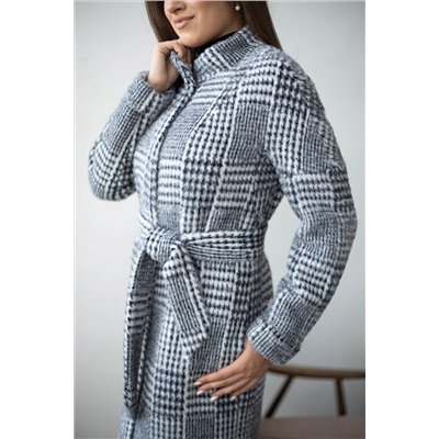 Пальто женское демисезонное 22101  (grey)