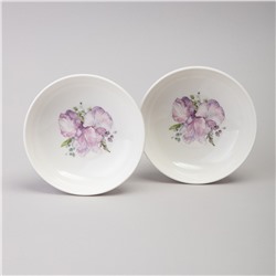 НАБОР РОЗЕТОК LEFARD "IRISES" 2 ШТ. 11*3,5 СМ 170 МЛ (КОР=36НАБ.)