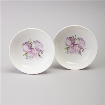 НАБОР РОЗЕТОК LEFARD "IRISES" 2 ШТ. 11*3,5 СМ 170 МЛ (КОР=36НАБ.)