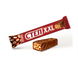 Батончик Степ XXL с арахисом и карамелью 70г/Славянка (заказ по 5 шт)