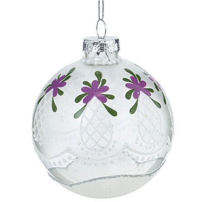 GAEM Набор из 12шт Украшение новогоднее "Шар", D 8 см, L34 W25 H9 см