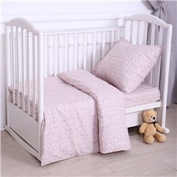 Постельное бельё BABY Фантазеры бежевый 112х147см, 110х150см, 60х60см, бязь 120г/м, , хлопок 100%