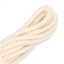 Веревка х/б, D 10 мм, L 11 м, крученая, 211 кгс Сибртех