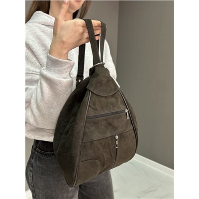 Сумка-рюкзак женская из телячьей кожи