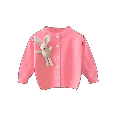 Кардиган для девочки