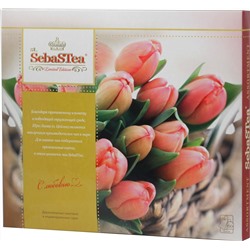 SebaSTea. 8 марта. Festival VIII. Набор «Тюльпаны» карт.упаковка, 60 пак.