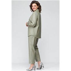 Рубашка Anastasia Mak 1088 фисташка