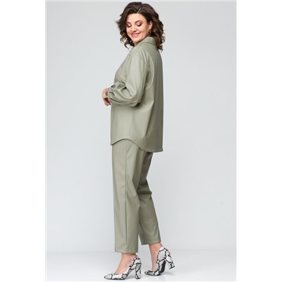 Рубашка Anastasia Mak 1088 фисташка