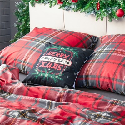 Постельное бельё "Этель" 2 сп Scottish holidays 175х215 см, 200х220 см,70х70 см -2 шт,бязь 125 г/м2