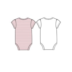 Боди для девочки, 2 шт. в комплекте