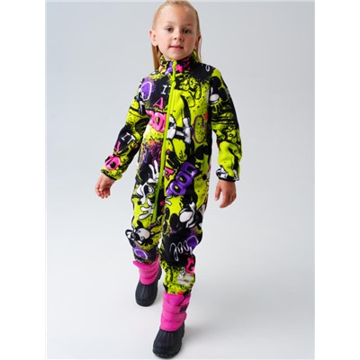 Комбинезон флисовый для девочки