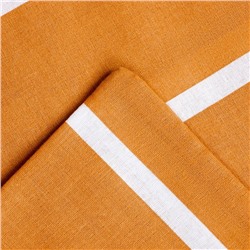 Постельное бельё Этель Евро Mustard stripes 200х217см, 220х240см, 70х70см-2 шт, 100% хлопок,поплин