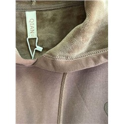 A11 BROWN Худи женское (85% хлопок, 15% полиэстер)